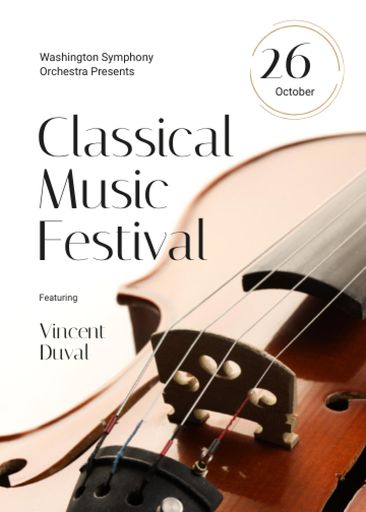 Classical Music Festival Violin Strings 
