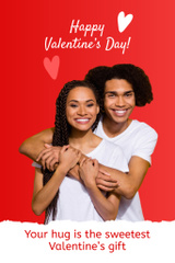 African American Couple on Valentine's Day