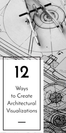Platilla de diseño Architectural Design tips on Blueprint Graphic