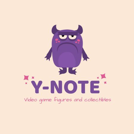 Designvorlage Gaming Fanbase Merch Offer für Animated Logo