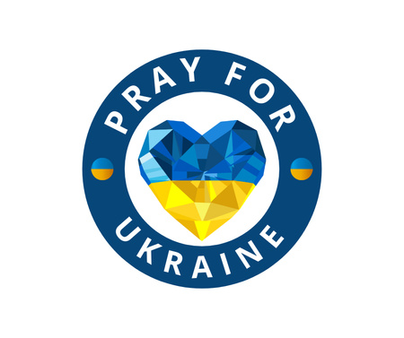 Call to Pray for Ukraine Facebook tervezősablon