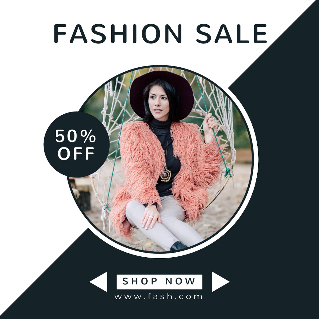 New Fashion Collection Sale Instagramデザインテンプレート