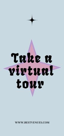 Virtual Tour Offer Flyer DIN Large Design Template