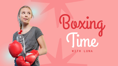 Boxing Time Youtube Thumbnail Design Template