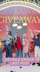 Fashion Giveaway Ad with Stylish People
