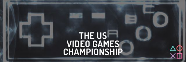 Ontwerpsjabloon van Email header van Video games Championship