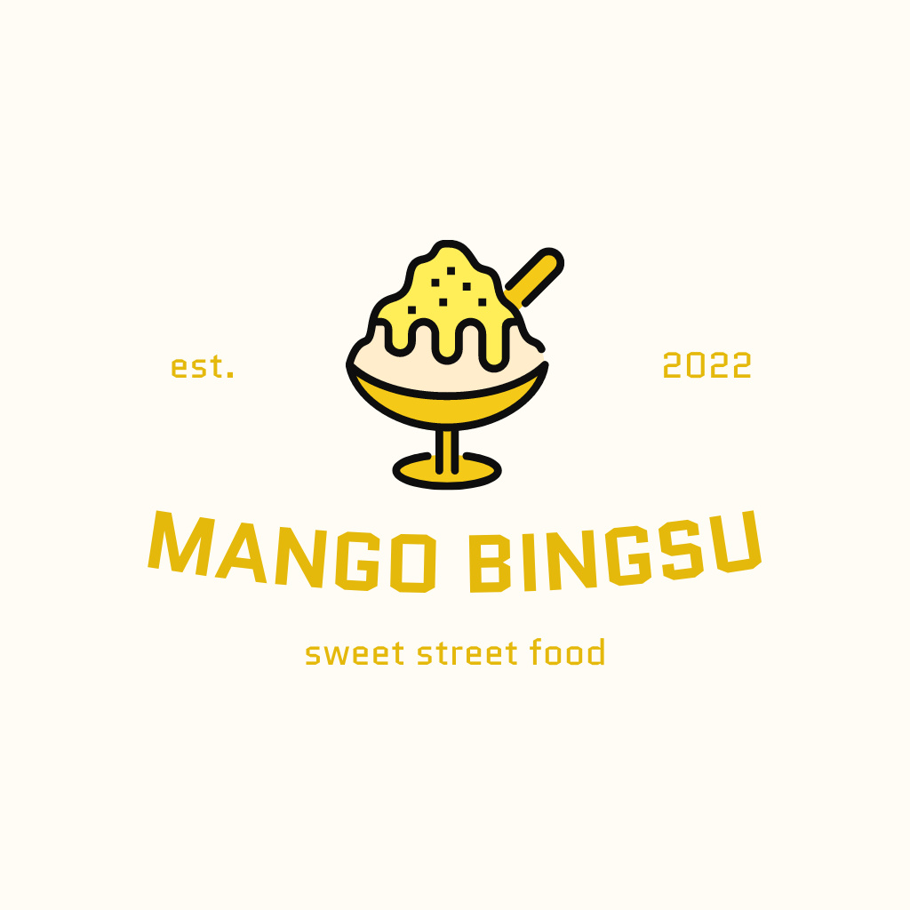 Delicious Street Food Offer Logo Πρότυπο σχεδίασης
