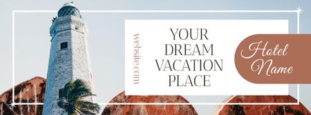 Modèle de visuel Luxury Hotel Ad for spending Vacation - Facebook Video cover