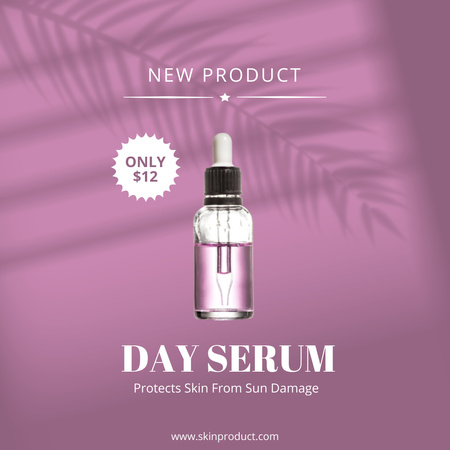 Day Serum for Face Instagram Design Template