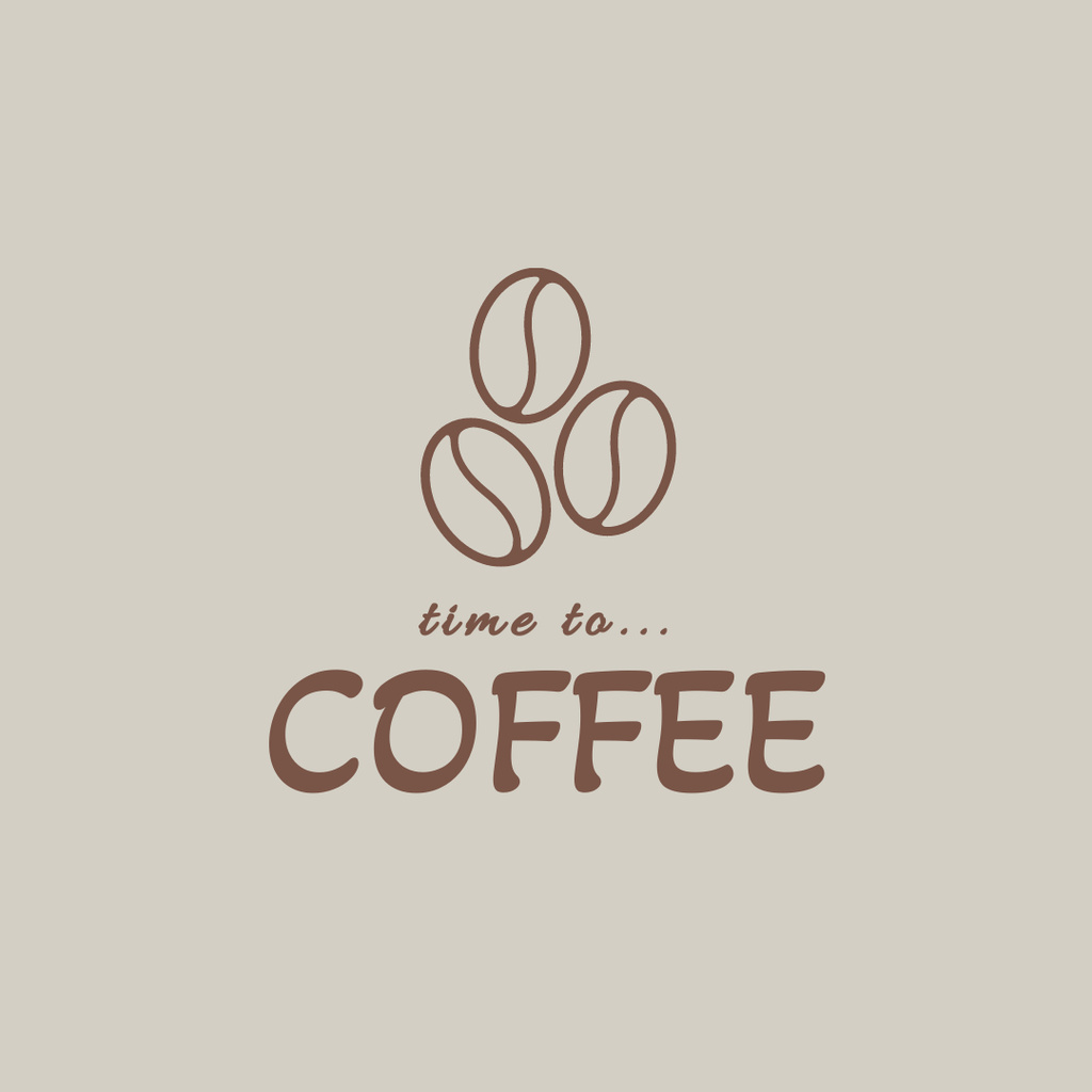 Designvorlage Exquisite Coffee Drinks für Logo 1080x1080px