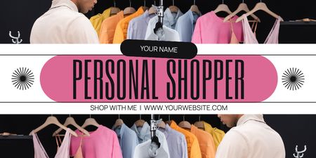Platilla de diseño Personal Fashion Shopper Twitter