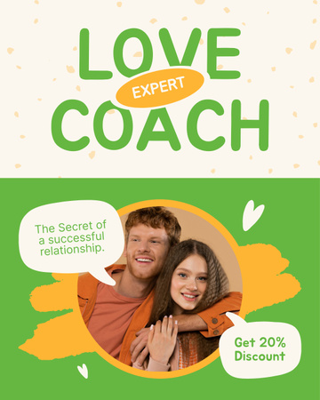 Expert Coach Service Offer for Everlasting Connections Instagram Post Vertical Design Template