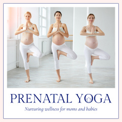 Prenatal Yoga Trainings Offer With Slogan