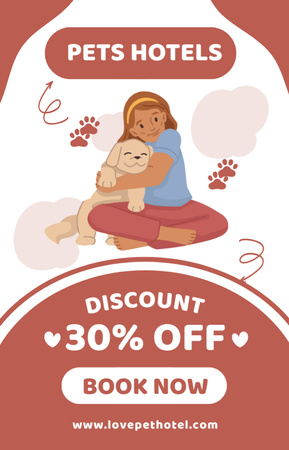 Pet Hotel's Discount Proposition IGTV Cover Design Template