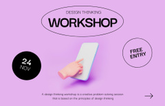 User-centric Design Thinking Workshop Promotion
