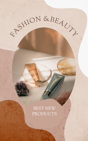 Platilla de diseño Offer Best Skin Care Products Book Cover