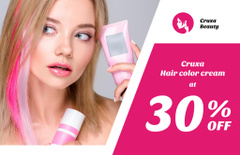 High Quality Hair Color Cream Sale Offer In Pink