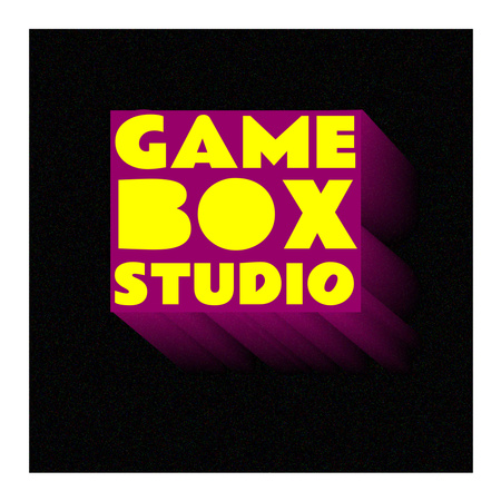 Gaming Studio Emblem Logo 1080x1080px tervezősablon