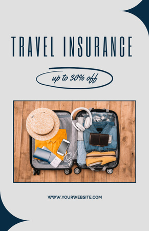 Szablon projektu Travel Insurance Offer Flyer 5.5x8.5in