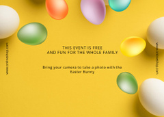 Imaginative Easter Workshop Announcement WIth Eggs