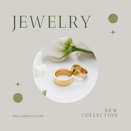 Wedding Rings New Collection Instagram Design Template