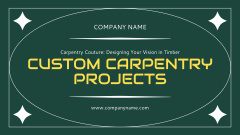Custom Carpentry Projects Proposition on Green