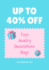 Lovely Christmas Gifts in July Promotion In Blue