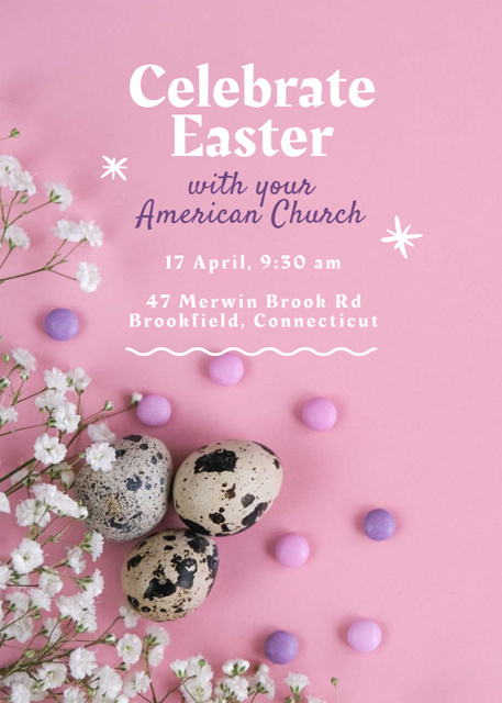 Platilla de diseño Get ready for an Easter Holiday Celebration Invitation