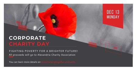Platilla de diseño Corporate Charity Day Facebook AD