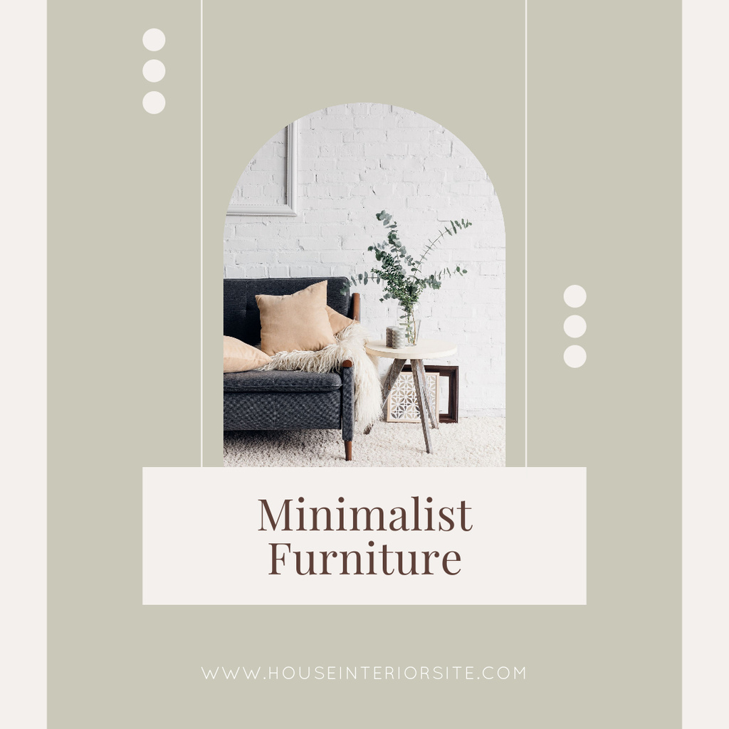 Minimalistic Style Product Price Offer Instagram – шаблон для дизайну