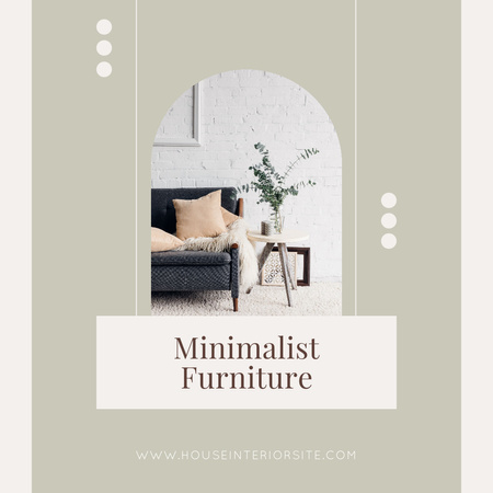 Ontwerpsjabloon van Instagram van Productprijsaanbieding in minimalistische stijl