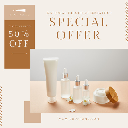 Skincare Products Big Deal Instagram Design Template