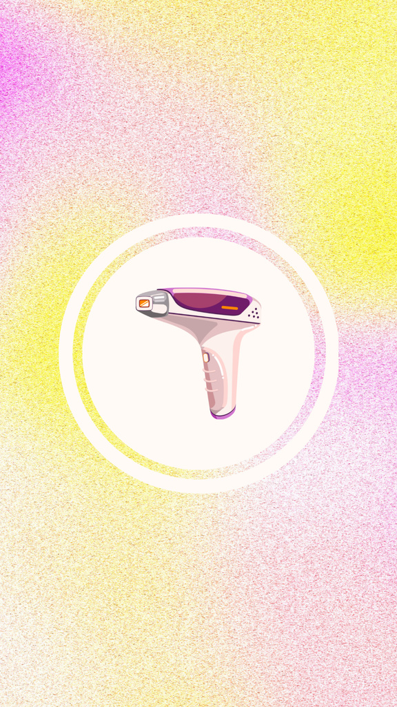 Colorful Various Methods And Techniques Hair Removal Services Instagram Highlight Cover Šablona návrhu