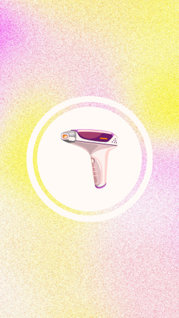 Colorful Various Methods And Techniques Hair Removal Services Instagram Highlight Cover Design Template