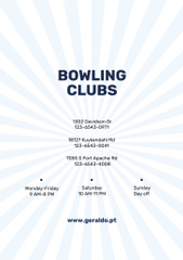 Special Discount Offer in Bowling Club