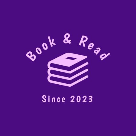Books Shop Announcement Logo tervezősablon