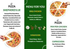 Promo Special Pizza on Green
