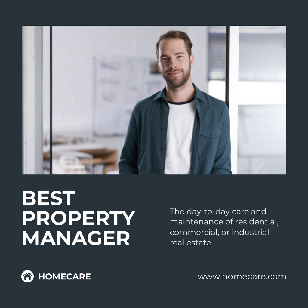Template di design Accredited Property Manager Services Offer Instagram