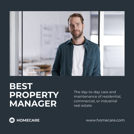 Accredited Property Manager Services Offer Instagram Design Template