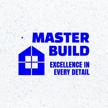 Template di design Promozione del servizio della società di costruzioni reattiva Animated Logo