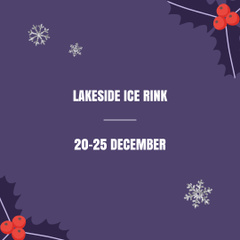 Christmas Holiday Ice Skating Announcement