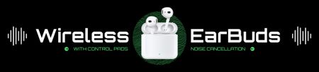 Sale Offer of Wireless Earbuds Ebay Store Billboard Design Template