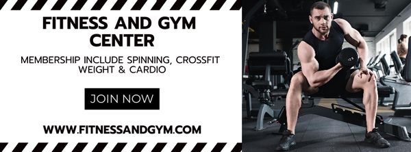 Facebook Cover - Fitness And Gym Center