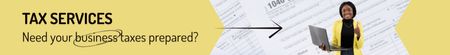 Онлайн-сервисы по подготовке налоговых деклараций Leaderboard – шаблон для дизайна