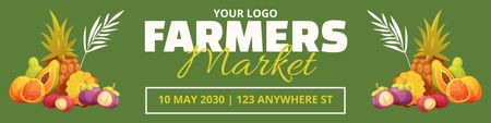 Welcome to Farmer's Market Twitter Design Template