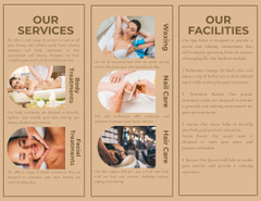 Spa Salon Services with Scented Candles