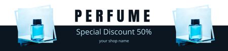 Platilla de diseño Special Discount on New Perfume Ebay Store Billboard
