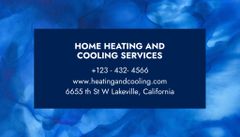 House Improvement and Climate Control Systems Services on Watercolor Background