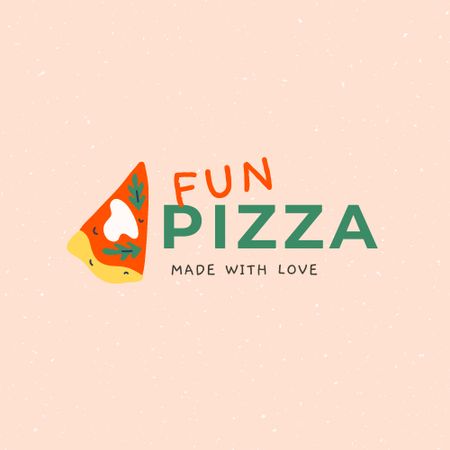 Delicious Pizza Offer Logo tervezősablon