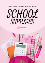 Back to School Sale of Supplies